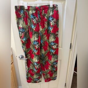 Tommy Bahama cotton pj bottoms.  XL/TG.  EUC